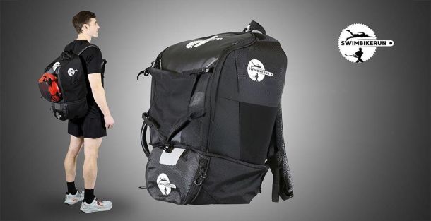 Стартовый рюкзак PRO START для триатлонистов от компании SWIMBIKERUN